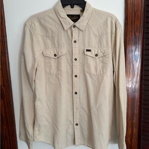 Howler Brothers Cream Button Down Shirt